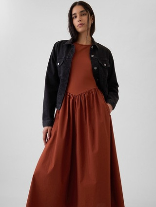 Drop-Waist Midi Dress | Gap (US)