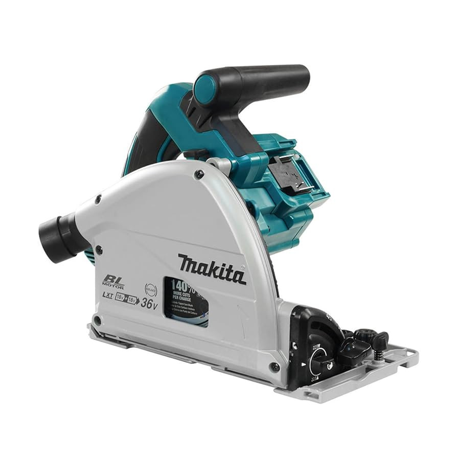 Makita DSP601ZJ 36V (18Vx2) LXT Brushless Cordless 6-1/2" Plunge Cut Saw with AWS, ADT & Electric... | Amazon (CA)