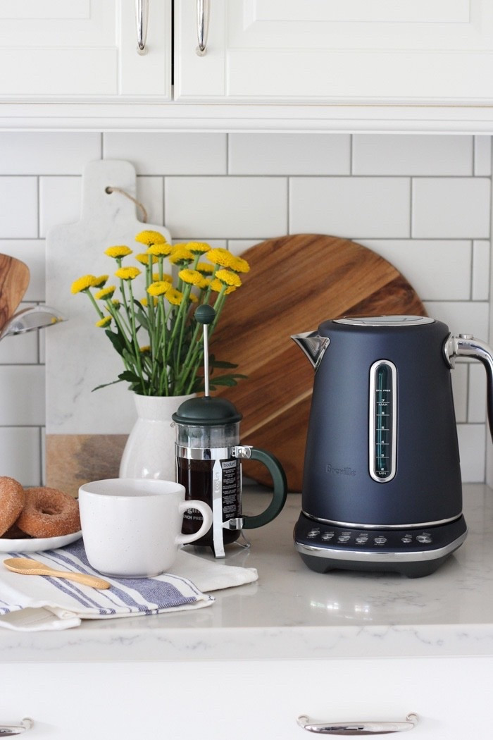 What could be better than coffee + donuts on a fall day?! My Breville smart kettle makes whipping up a quick coffee (or afternoon tea) super easy. Love the rich colours it comes in, especially this Damson Blue. A lovely way to add a bit of style and function to your kitchen.

#LTKStyleTip #LTKHome #LTKSeasonal