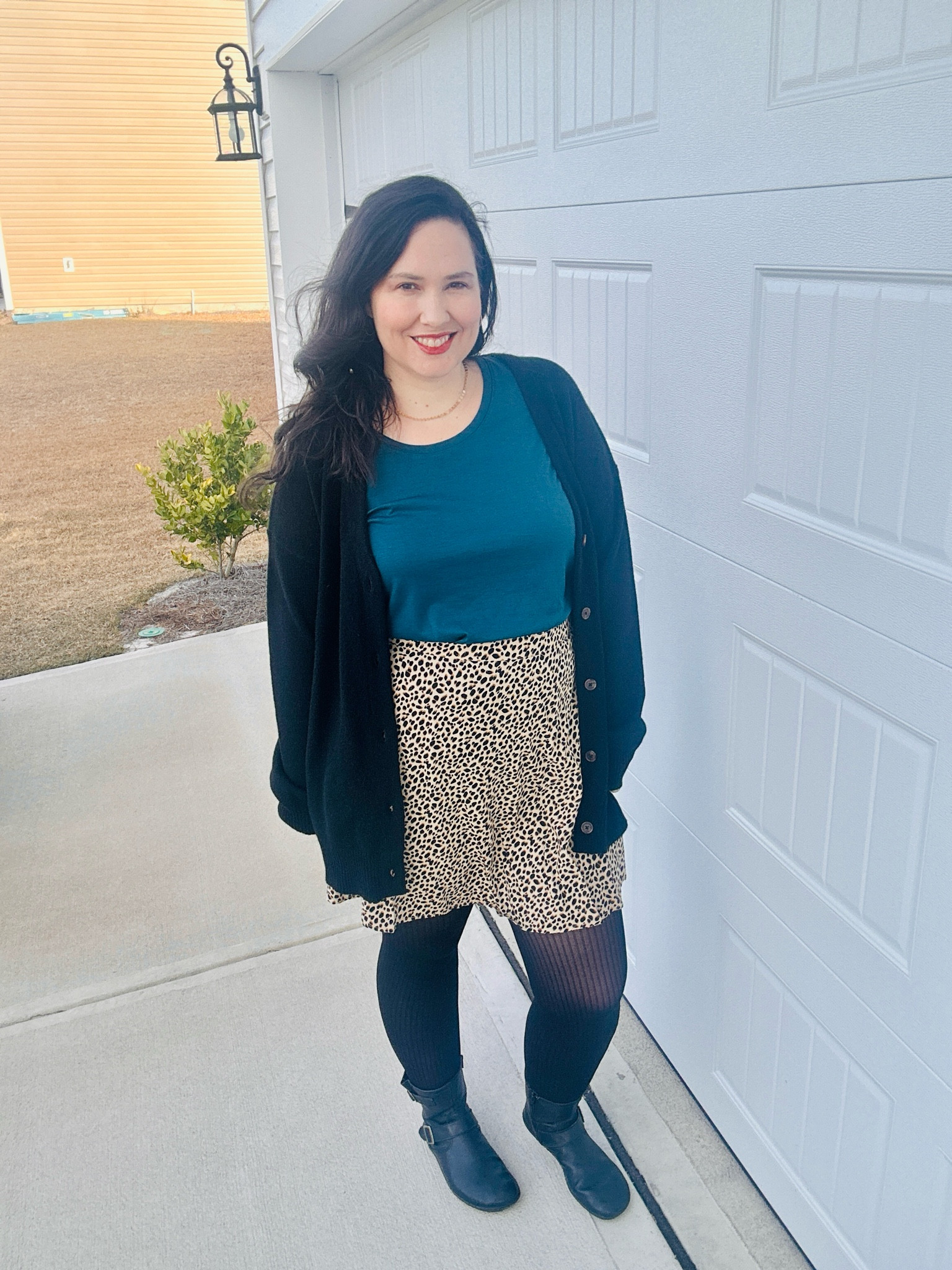 Love this Quince long cardigan! Also experimenting with different skirt combos this season 💕 Boots are Groundies and shirt is wool& Celine elbow tee 

#LTKFindsUnder100 #LTKGiftGuide #LTKMidsize