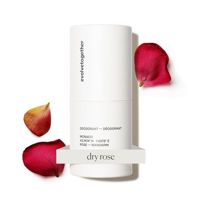 evolvetogether Aluminum Free Natural Deodorant for Women & Men | Dry Rose, Mandarin, Oud & Patcho... | Amazon (US)