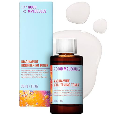 Good Molecules Niacinamide Brightening Toner, Travel Size, 1 fl oz | Amazon (US)