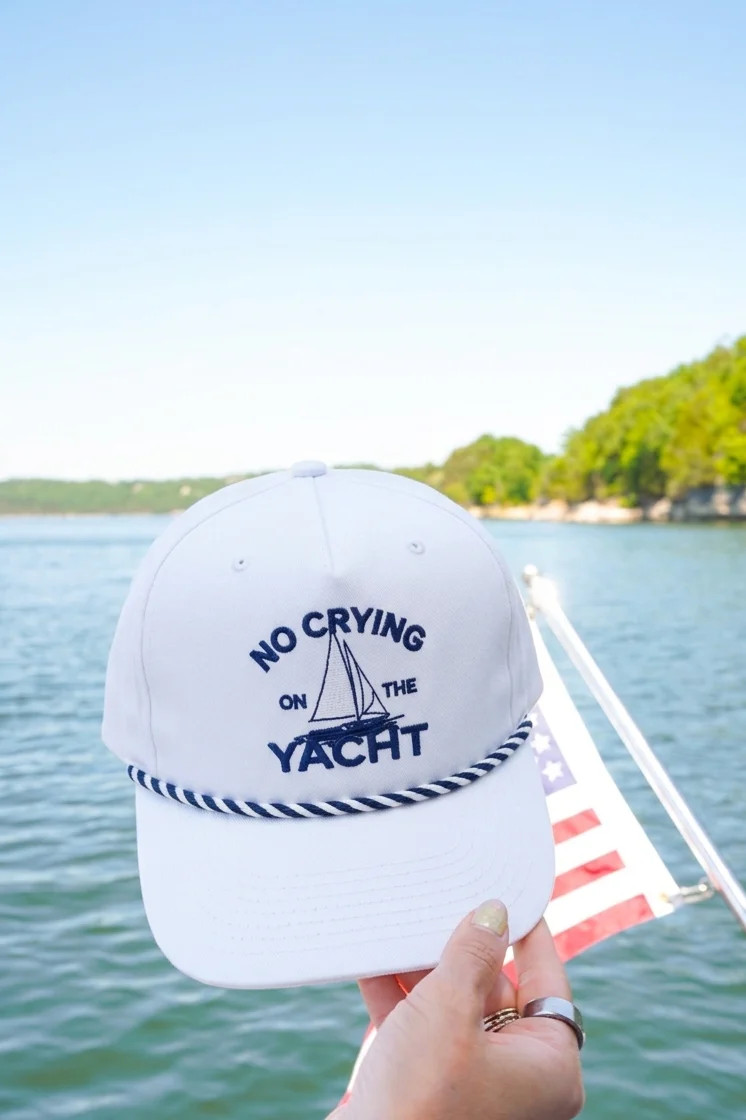No Crying on the Yacht - Relaxed Snapback | KenzKustomz
