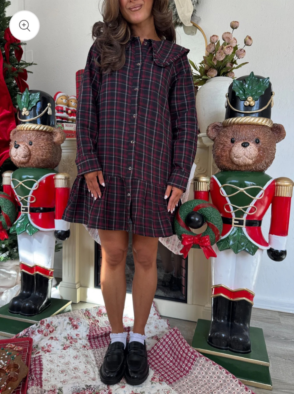 Holiday-ready in classic checks 🎄✨ Cozy, cute, and perfect for all your festive celebrations!

#LTKStyleTip #LTKSeasonal #LTKBeauty