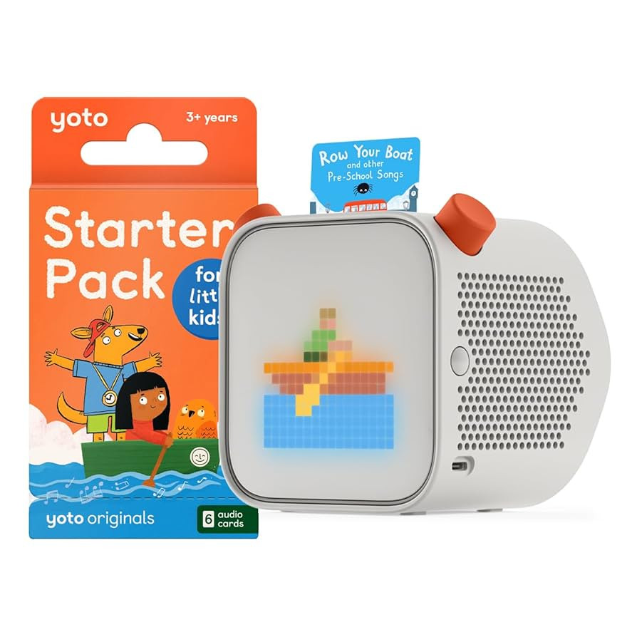 YOTO Player (3rd Gen.) + Starter Pack for Little Kids Bundle – Kids Bluetooth Audio Speaker, Al... | Amazon (US)