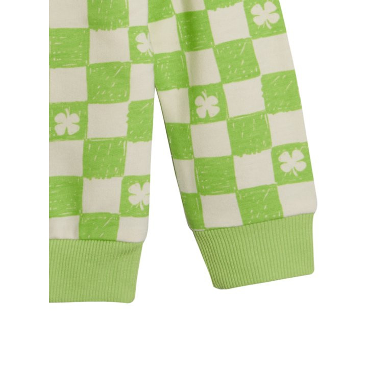 Wonder Nation Toddler St Patricks Day Checkered Crewneck Sweatshirt with Long Sleeves, Sizes 2T-5... | Walmart (US)