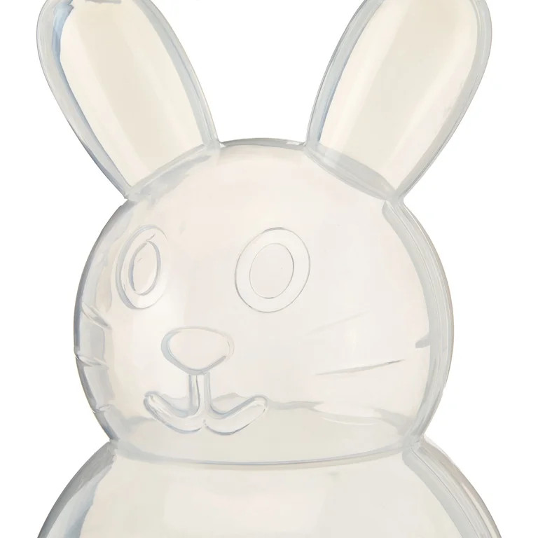 Plastic Bunny Container, Clear, 10.25", Easter by Way To Celebrate | Walmart (US)