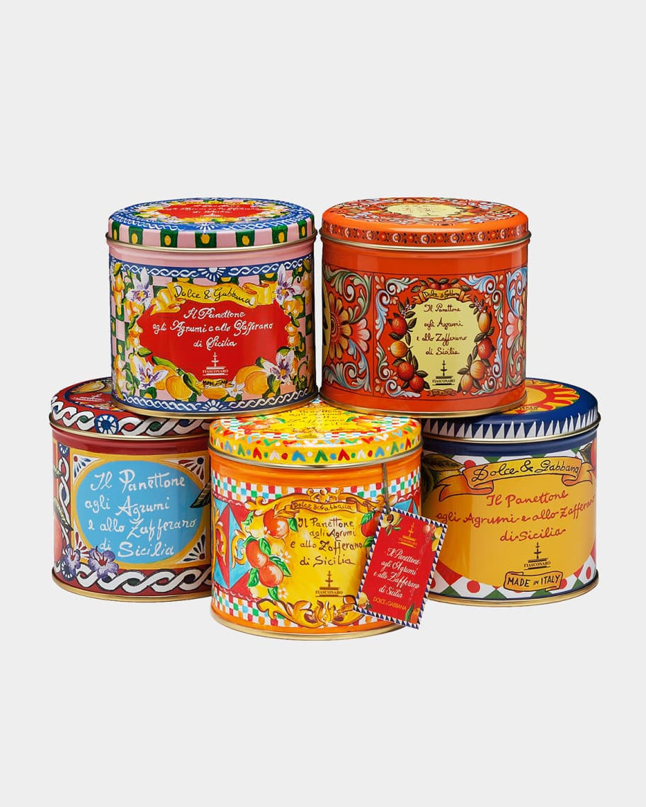 Fiasconaro x Dolce & Gabbana Yellow Saffron Panettone, 500G | Neiman Marcus