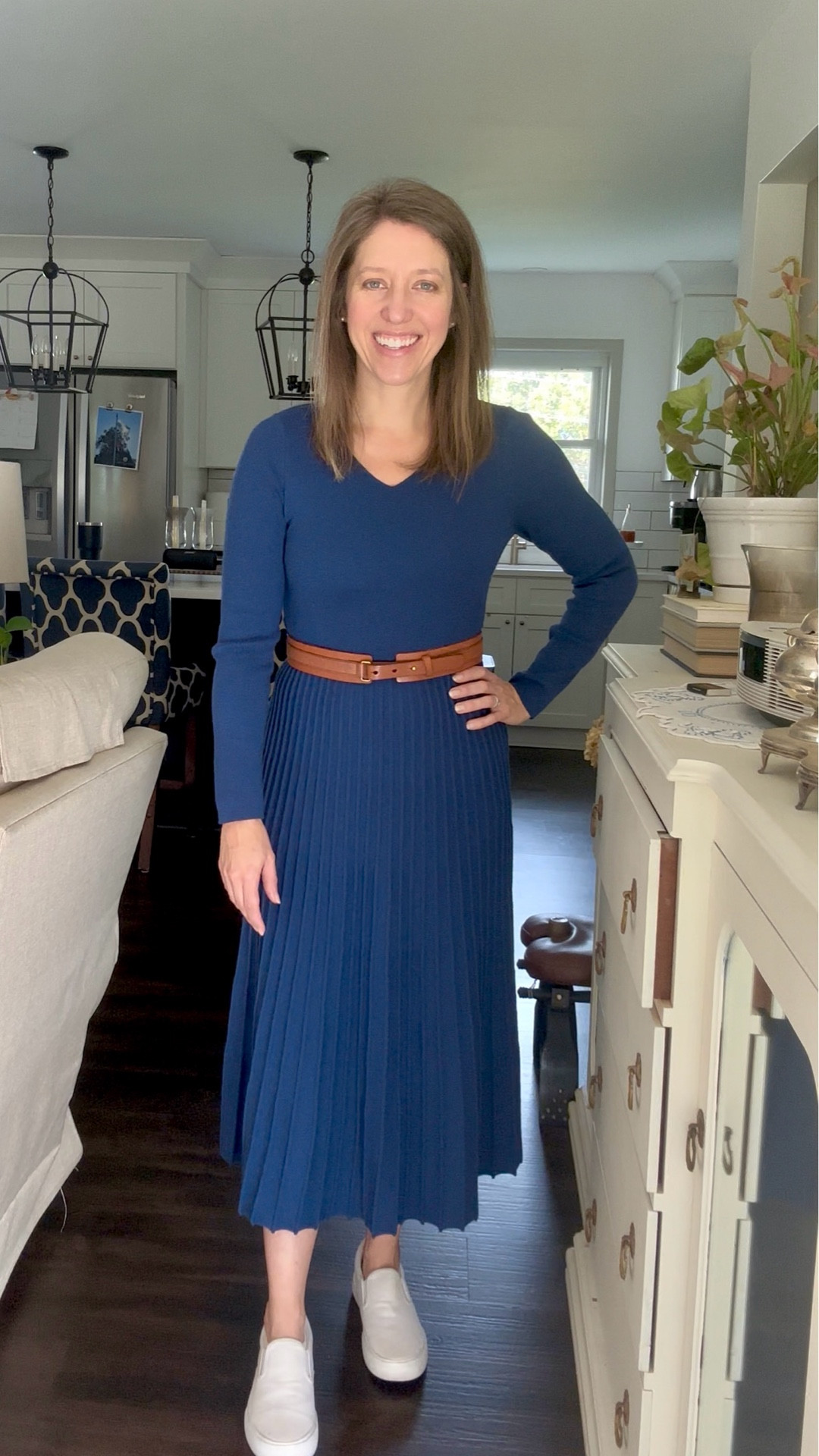 Affordable fall dress from Amazon with 10+ colors to choose from! 

Wearing a S • runs TTS
Wool blend so it will hold up in the fall and early winter months! 

I’ve also worn it with boots which was adorable! It comes with a belt but I switched it out for something more substantial  

#LTKWorkwear #LTKOver40 #LTKFindsUnder50