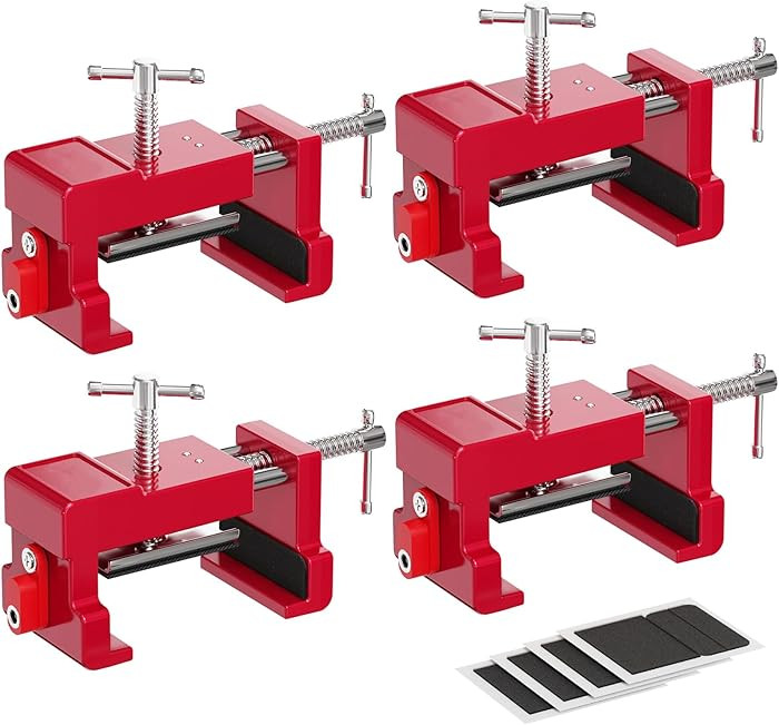 Cabinet Clamps, Cabinet Installation Cabinetry Clamps Face Frame Clamps Tools with Two Side Screw... | Amazon (US)