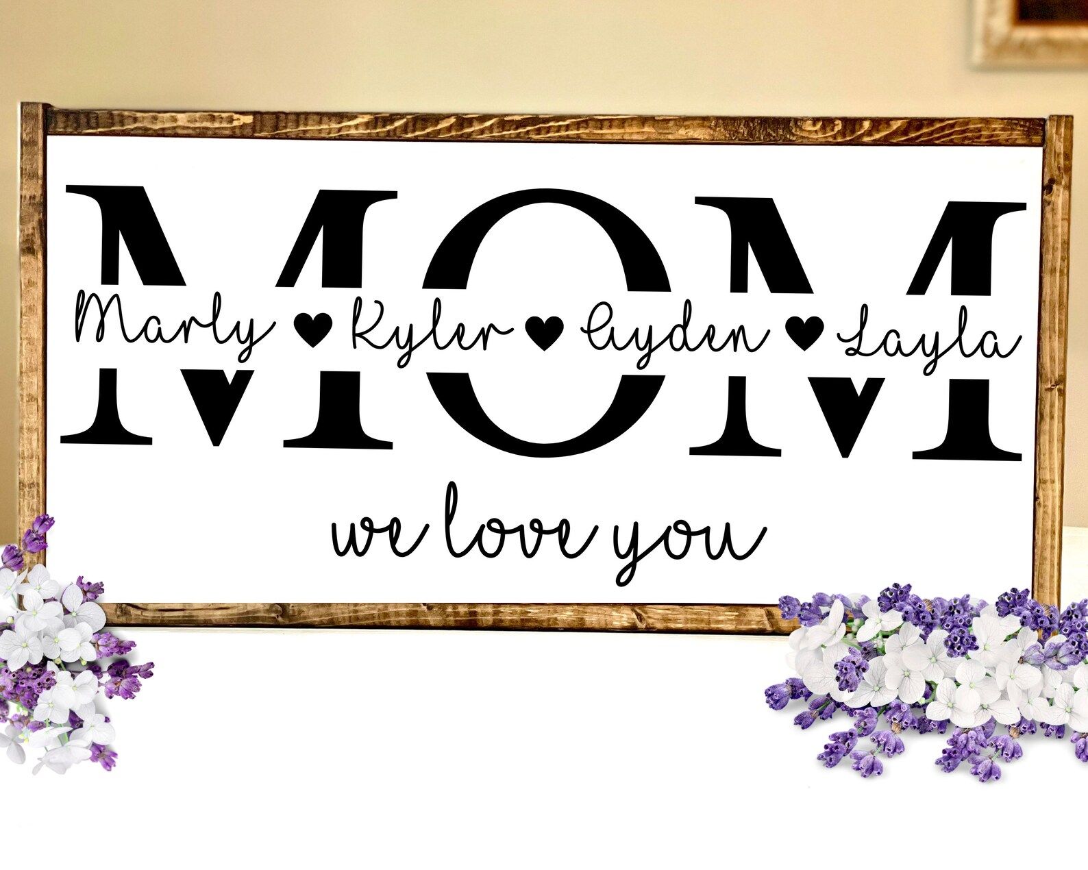 Personalized Mothers Day Gift Mothers Day Gift Mom Sign | Etsy | Etsy (US)