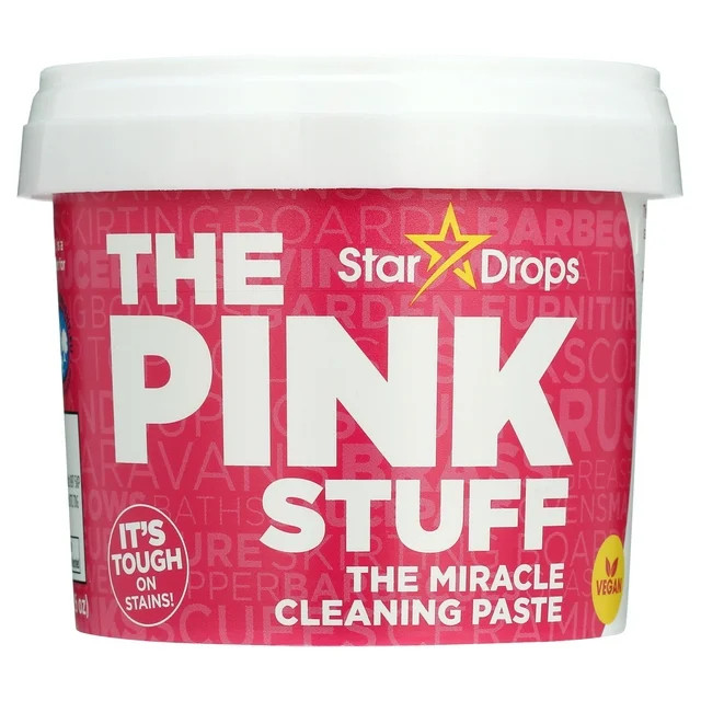 The Pink Stuff, All Purpose Miracle Cleaning Paste, Vegan, 17.63 oz | Walmart (US)