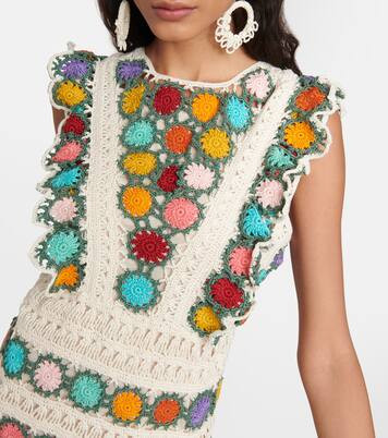 Crochet cotton minidress | Mytheresa (US/CA)