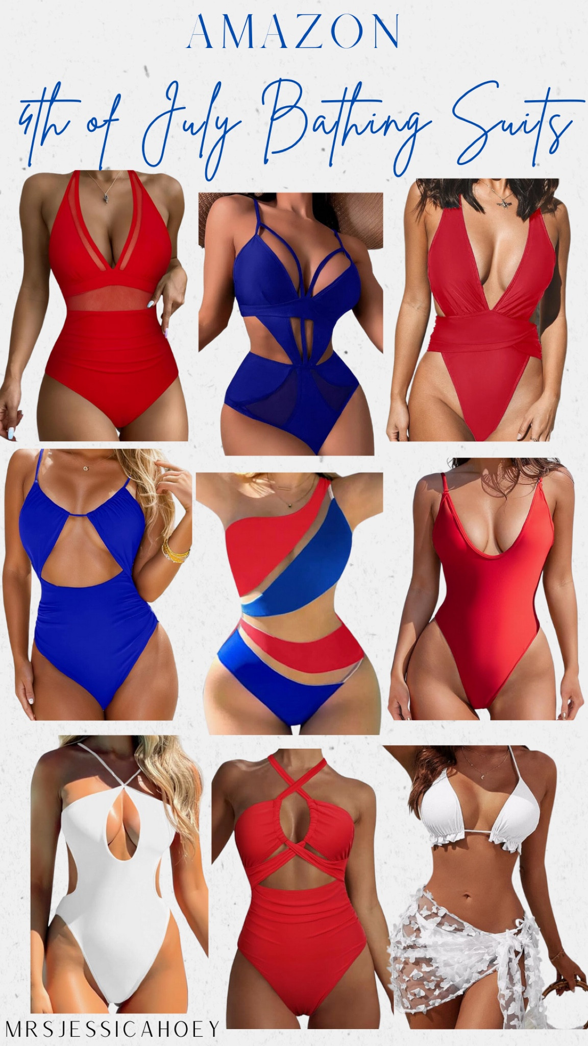 Women’s swimwear. Bathing suits. One piece. Two piece bathing suit. Cover up. Sexy swimwear. Tummy control swimwear. 4th of July. Memorial Day. Red white blue. 

#LTKSwim #LTKFindsUnder50 #LTKSeasonal