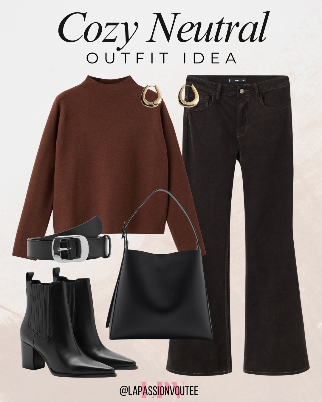 This cozy neutral outfit idea from MANGO feels calm, chic, and perfectly winter-ready. 🤍✨ Layered neutrals and relaxed silhouettes make it an easy go-to for cold days. Comfortable, wearable, and timeless—perfect if you love minimalist style that still feels warm and elevated. 

 #LTKootd #LTKFindsUnder100 #LTKWorkwear