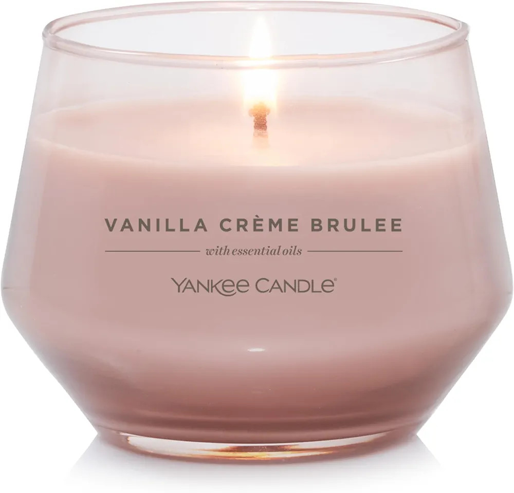 Yankee Candle Studio Medium Candle, Vanilla Crème Brulée, 10 oz | Amazon (CA)