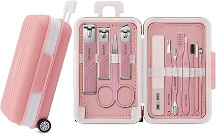 Funny Luggage Nail Clipper Set, Women Stocking Stuffers, Christmas Gifts for Young Girls, Girlfri... | Amazon (US)