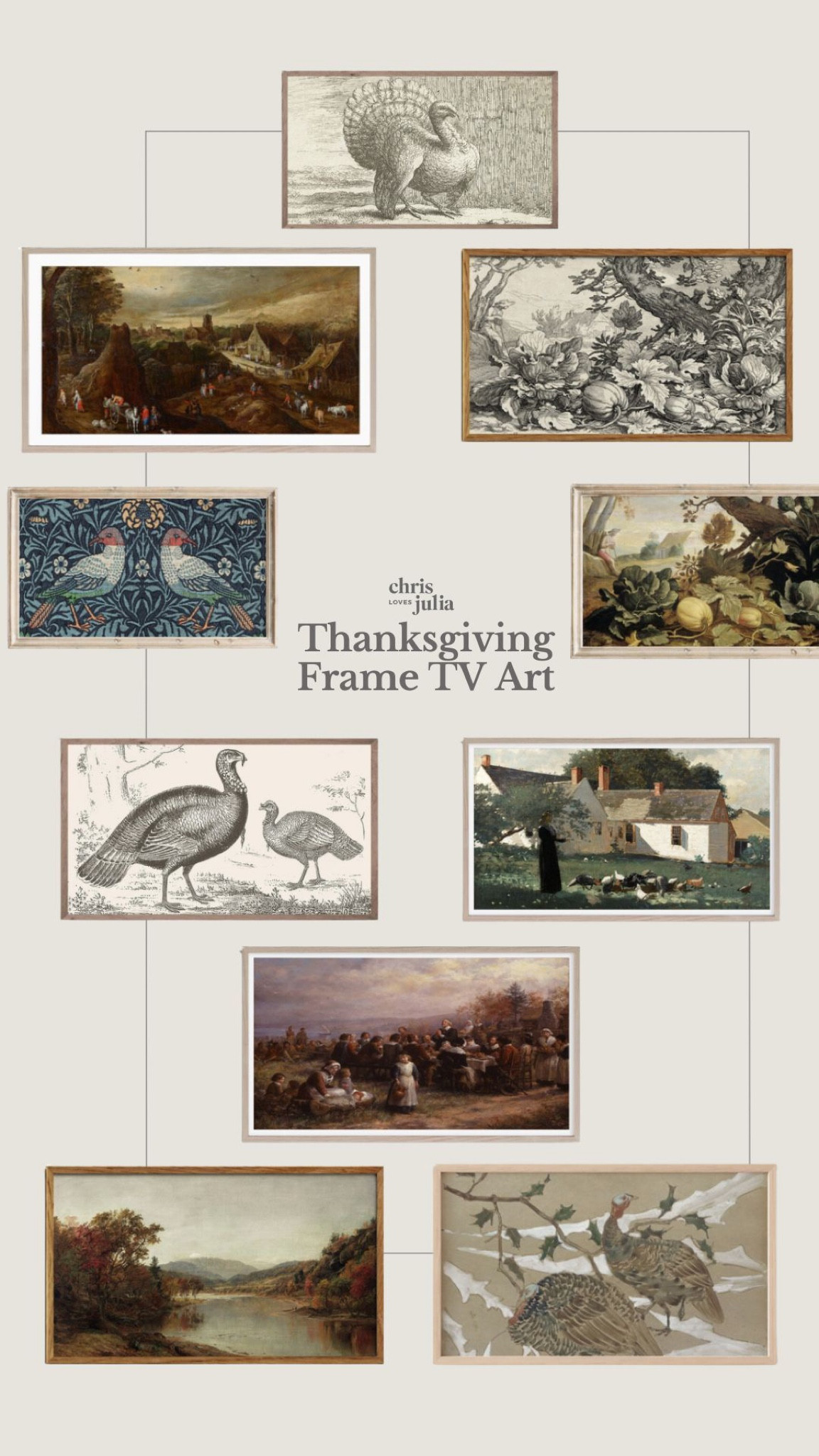 Thanksgiving Frame TV Art 

#LTKSeasonal #LTKHoliday #LTKhome