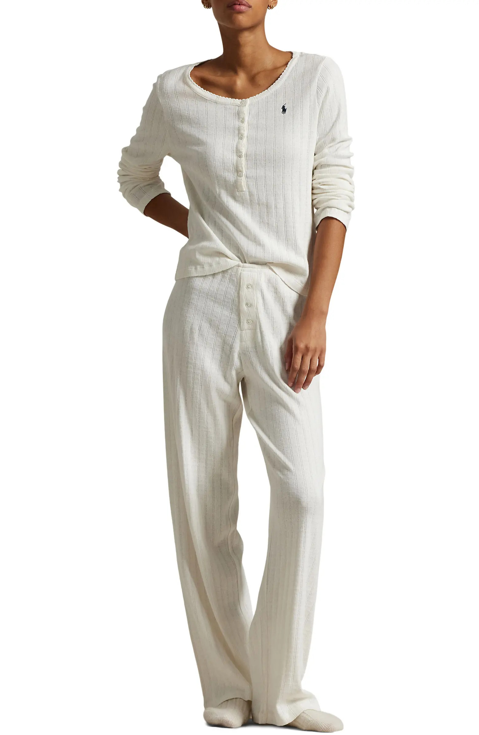 Henley Cotton Pajamas | Nordstrom