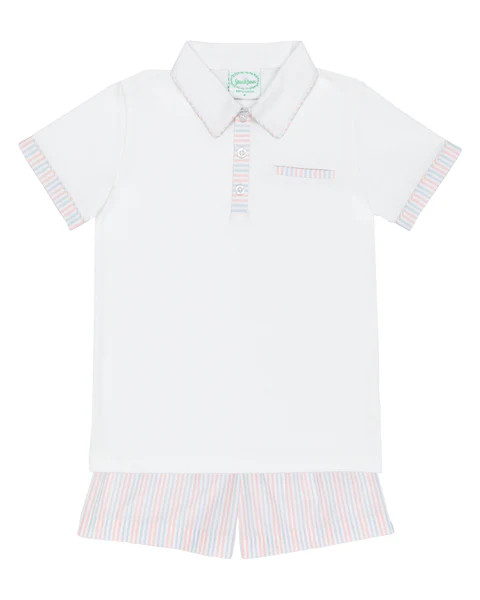 Sellers Collared Shirt Set | Grace and James Kids