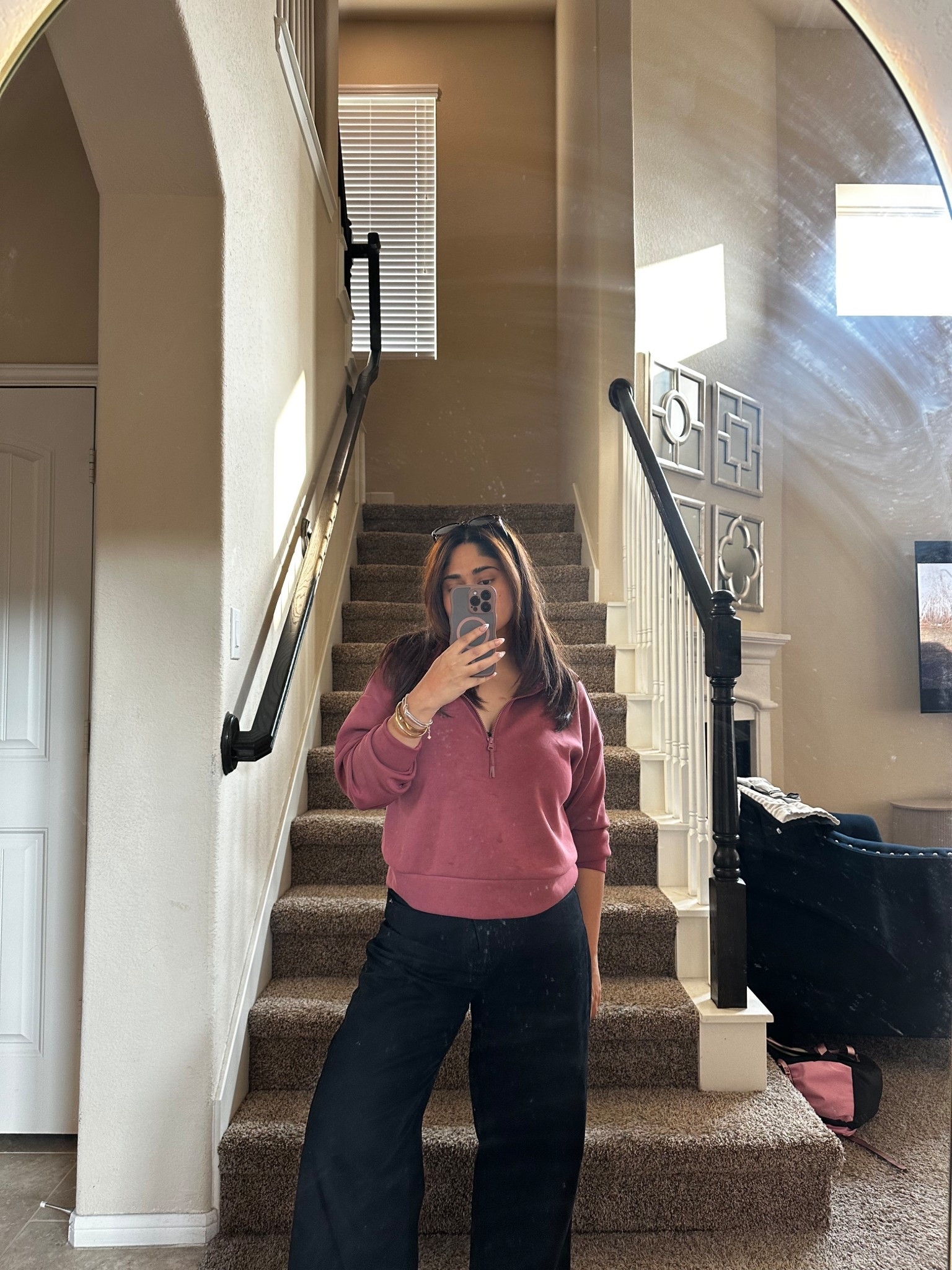 Quarter zip and barrel jeans #walmart #walmartfind

#LTKActive #LTKMidsize