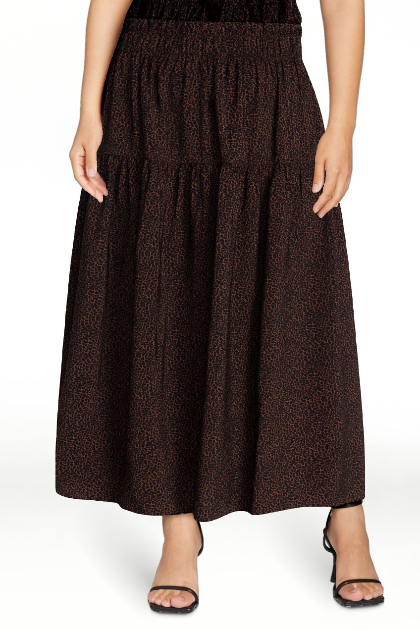 Time and Tru Women\u2019s Tiered Maxi Skirt, Sizes XS-XXXL | Walmart (US)