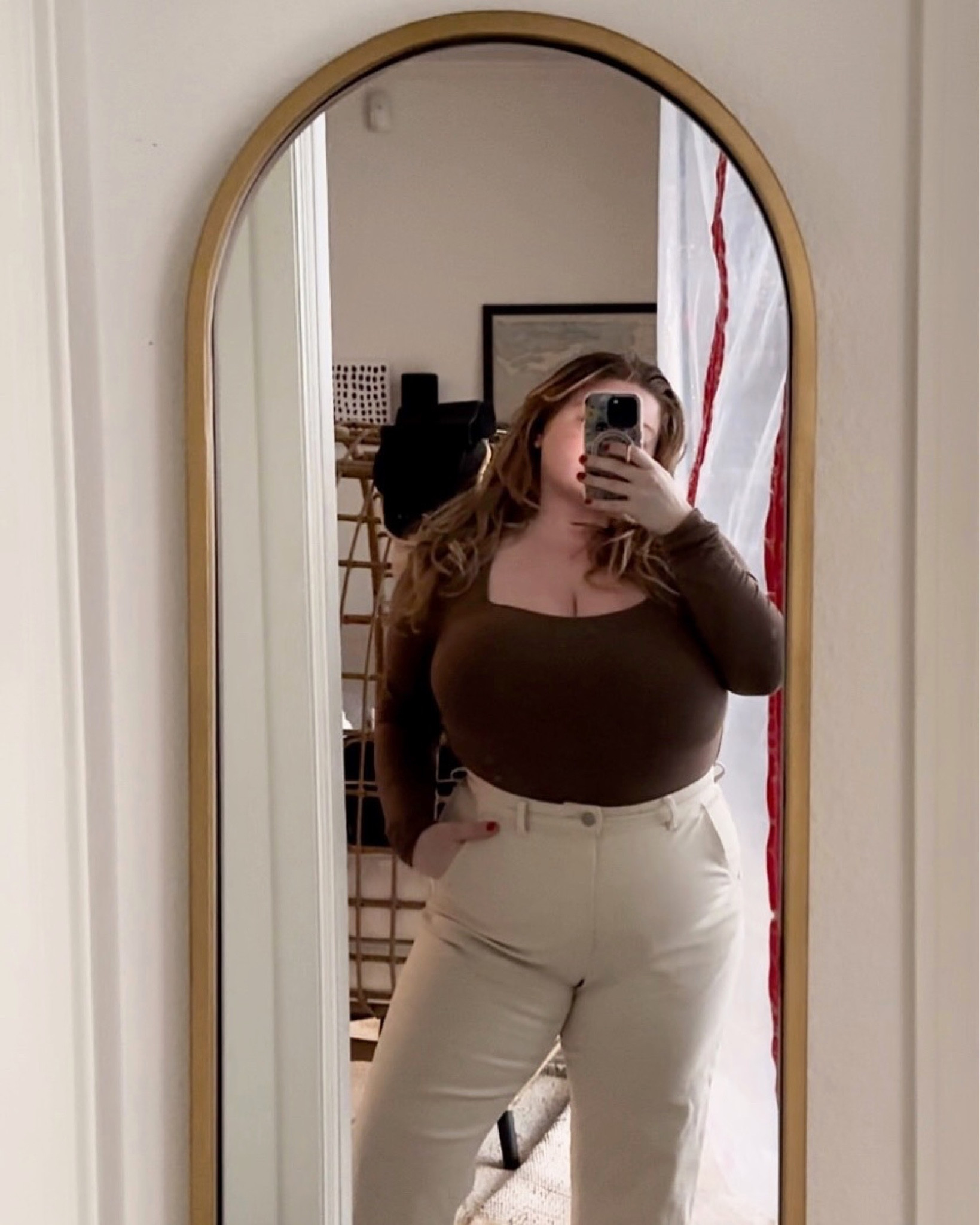 Brami top size XL w/3XL pads
Trousers size 14

Fall outfit 2022 | Curvy Midsize Plus Size

#LTKcurves #LTKSeasonal