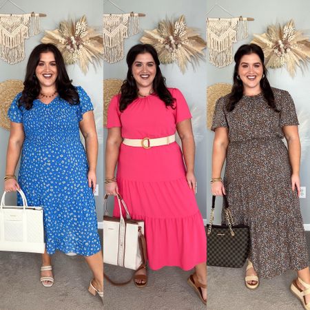 Affordable Amazon workwear dresses 👗 🧳 Spring outfit inspo, office outfits, teacher style, midi dress, maxi dress 
All size XXL #workwear

#LTKworkwear #LTKplussize #LTKstyletip