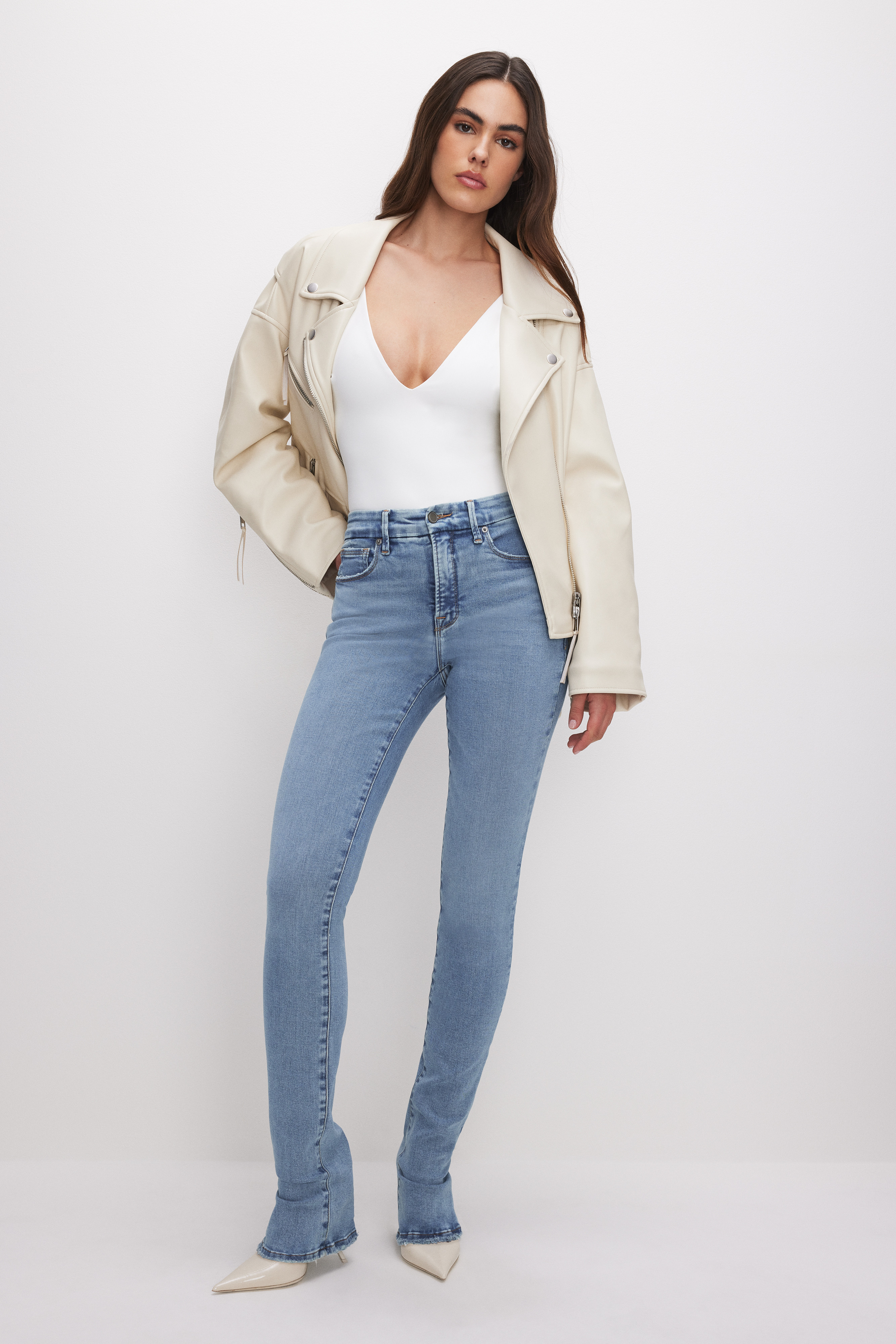 GOOD LEGS MICRO BOOTCUT JEANS | Good American