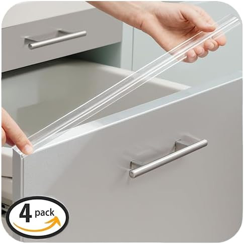 Cabinet Protectors for Kitchen Cabinets, Cabinet Door Protector Trash Drawer Protector Edge Guard... | Amazon (US)