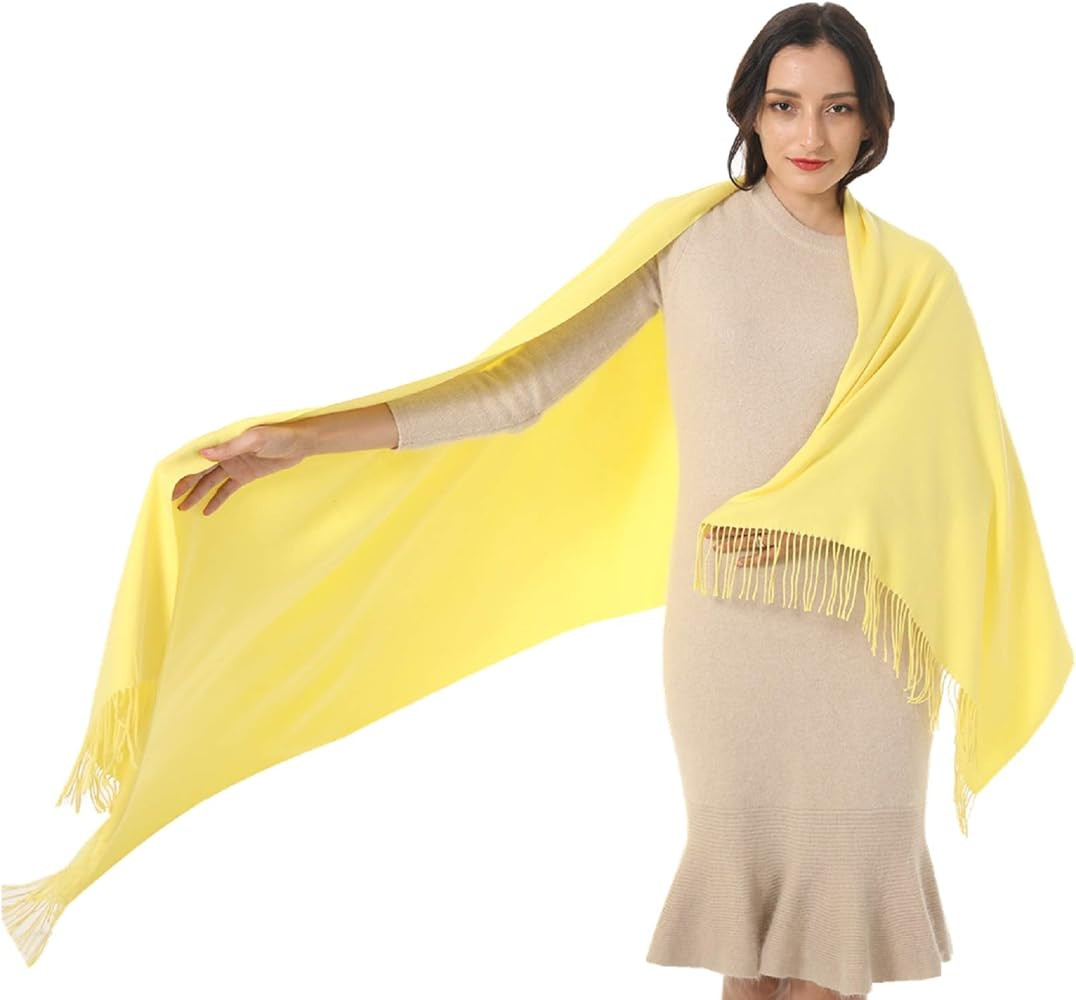 TwoYek Womens Scarf Pashmina Shawls and Wraps for Evening Dress Wedding Bridesmaid Gift | Amazon (US)