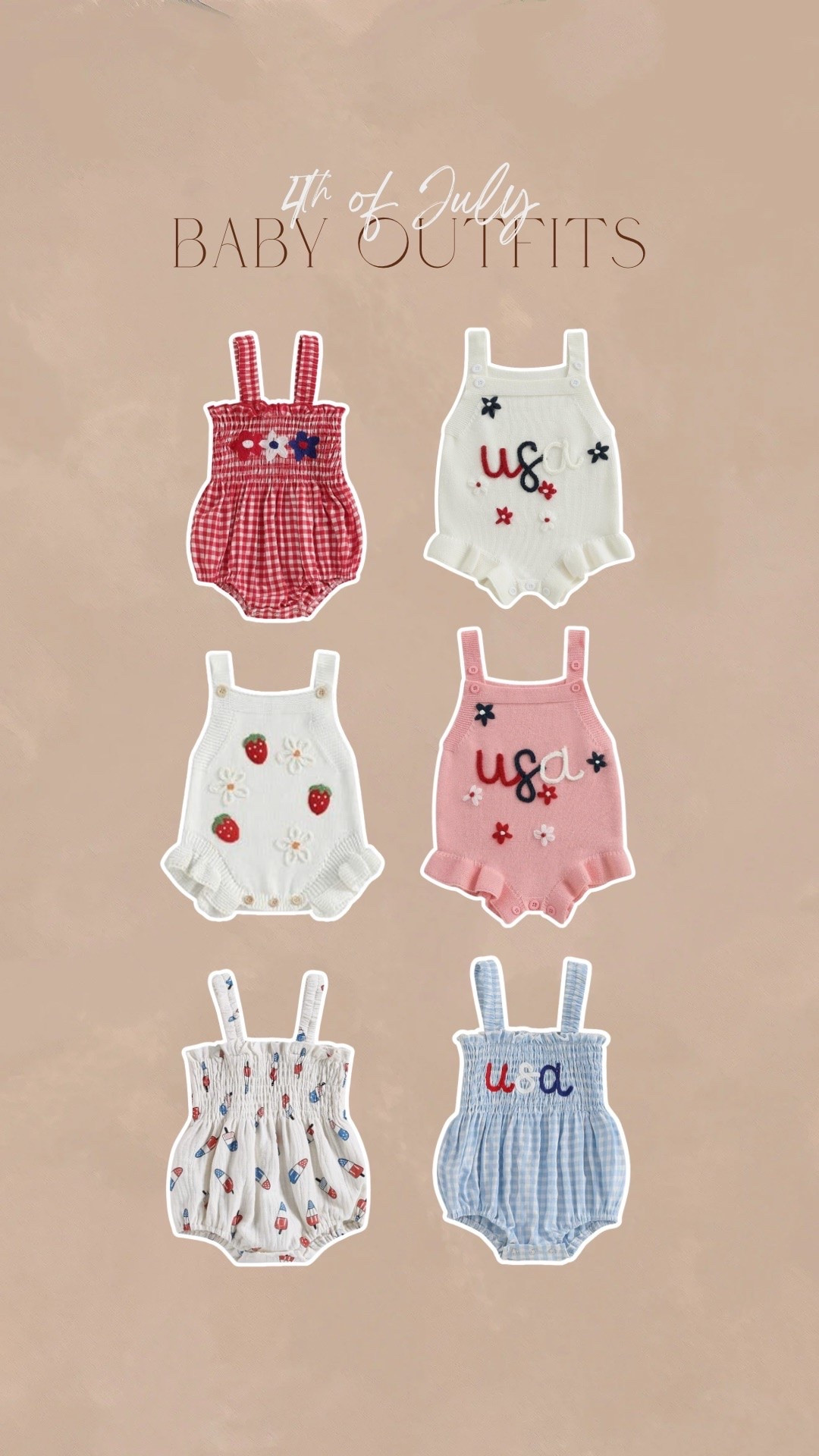 4th of July baby outfits

#LTKBaby #LTKKids #LTKSaleAlert