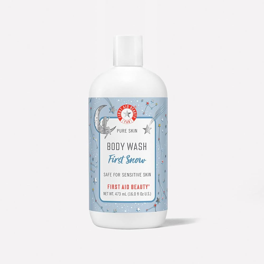 First Aid Beauty FAB Pure Skin Body Wash First Snow Deep Cleansing, Holiday Collection Limited Ed... | Amazon (US)