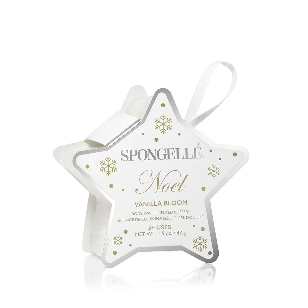 Noel | Holiday Star Ornament | Spongelle