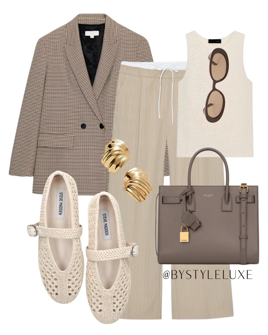 NEUTRAL SHADES - Styling new in @Zara trousers with my fave blazer and these gorg mesh ballet flats 

#blazer #springoutfit #meshflats 

#LTKspring #LTKshoes #LTKeurope