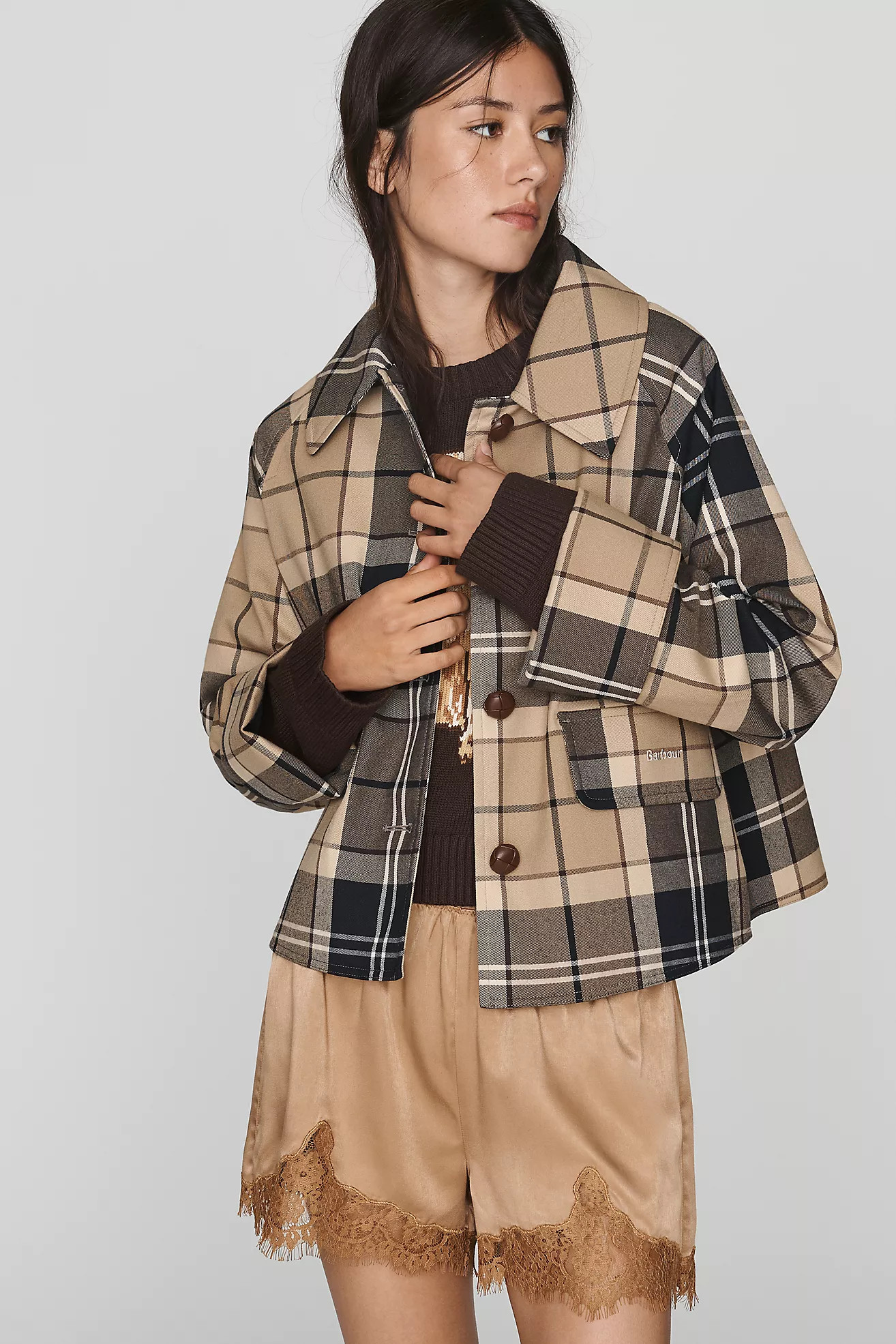 Barbour Delilah Cropped Jacket | Anthropologie (US)