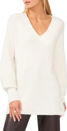 V-Neck Tunic Sweater | Nordstrom