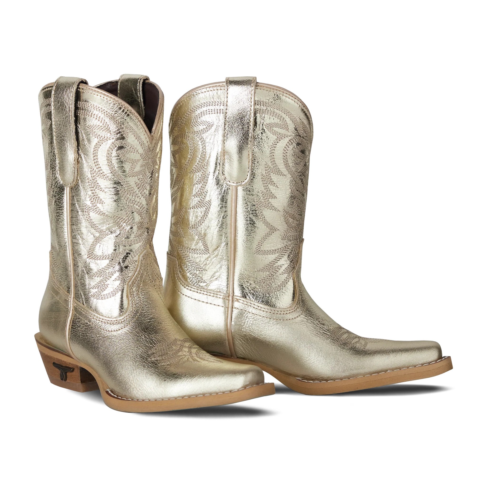 Lil' Lane Girls Smokeshow Boot - Champagne Metallic | Lane Boots