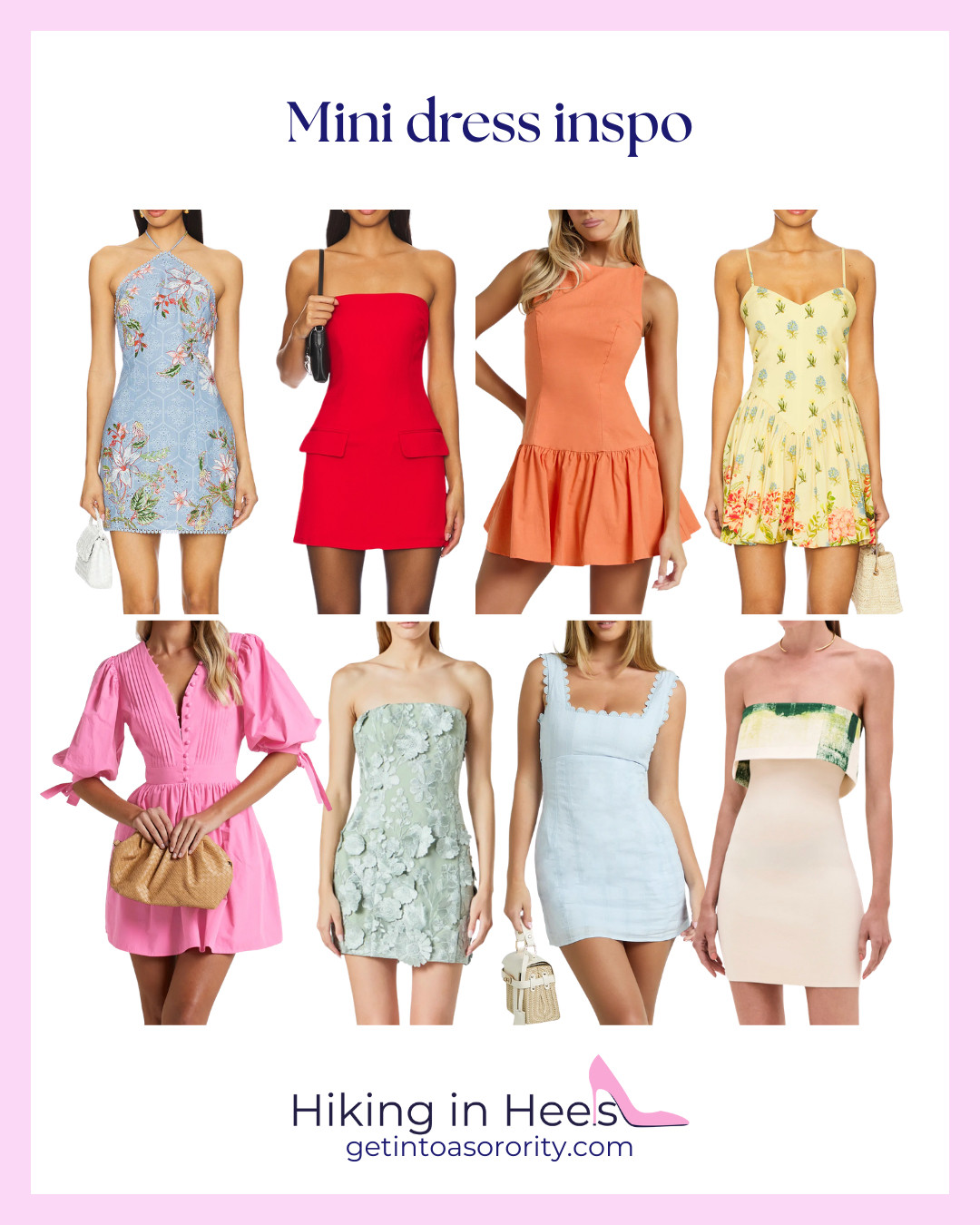 It’s never too early to make sure you look and feel your very best for recruitment 💕 Obsessed with these for fall rush, but these would be so adorable for graduation events, sports banquets, and sorority mom’s weekends as well!! 

 #LTKValentine #LTKootd #LTKSeasonal