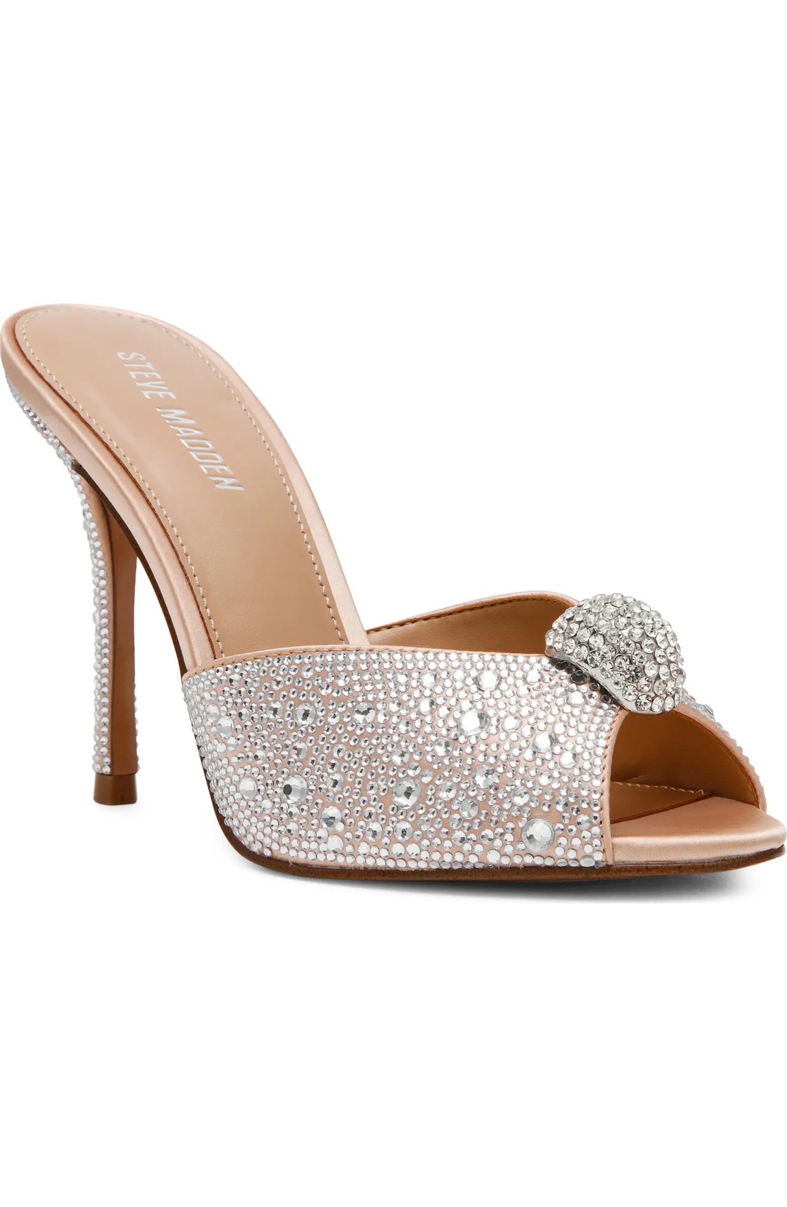 Steve Madden Priya Peep Toe Slide Sandal (Women) | Nordstrom | Nordstrom