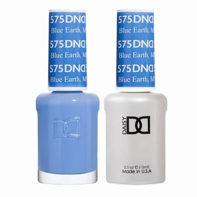 DND Nail Polish Gel & Matching Lacquer Set - 575 Blue Earth | Walmart (US)