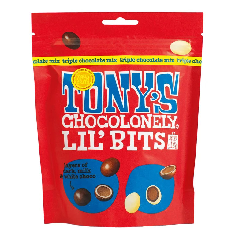 Tony Chocolonely Lil'Bits Triple Chocolate Mix 4 oz, Bag | Walmart (US)