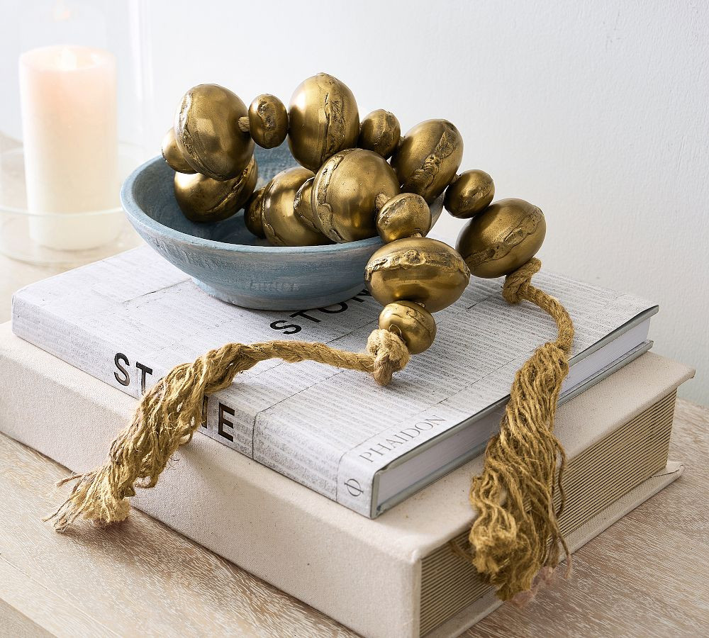 Brass Beaded Rope | Pottery Barn (US)