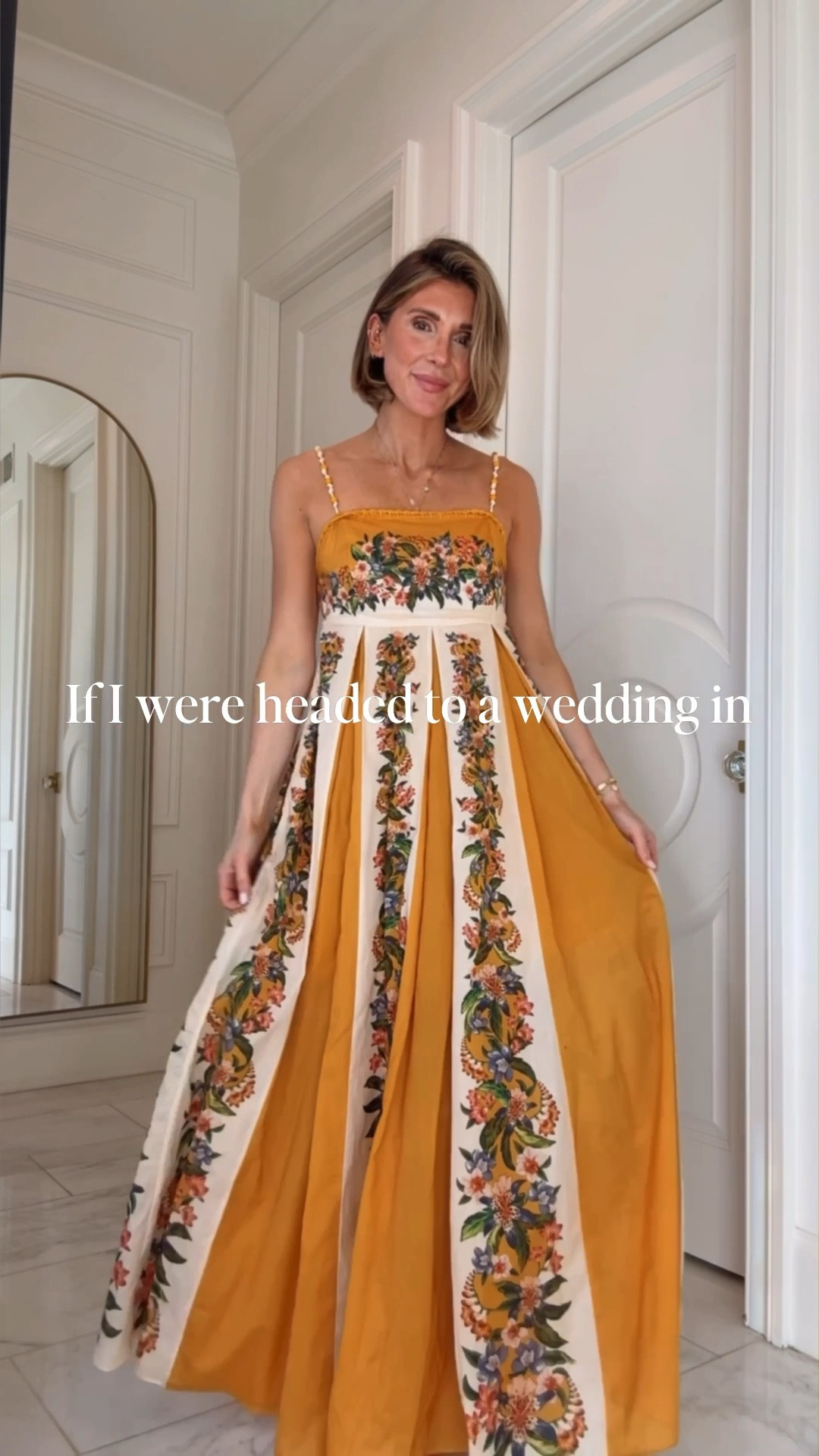 A timeless dress for every spring moment — Easter, Mother’s Day, graduations, even weddings.
I'm 5'7 wearing size xs fit tts 