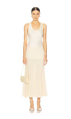 L'Academie By Marianna Soleil Maxi Dress in Beige from Revolve.com | Revolve Clothing (Global)