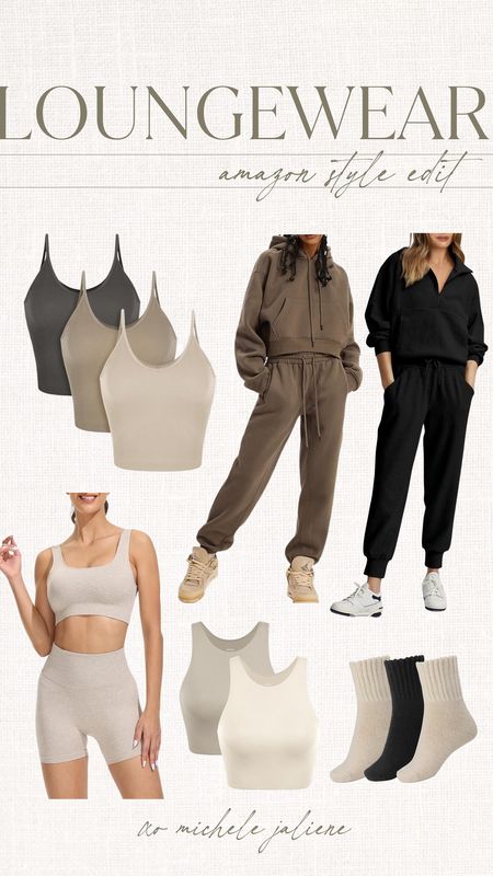 Loungewear amazon style! These loungewear finds are SO cute and perfect for a casual outfit!!

Loungewear finds, amazon fashion, amazon loungewear, amazon casual outfits, comfy style, matching sets, tank tops, sweater sets 

#LTKfindsunder100 #LTKstyletip #LTKSeasonal
