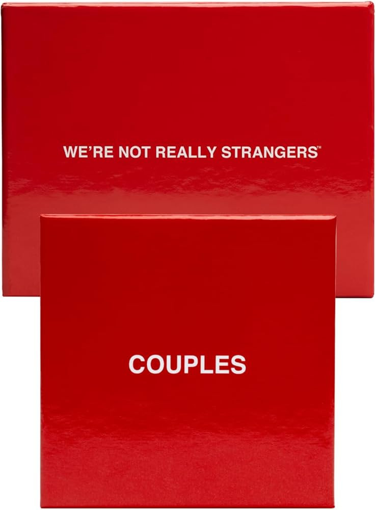 WE'RE NOT REALLY STRANGERS Card Game Bundle - Core + Couples Editions, Fun Family Party Games, Ga... | Amazon (US)
