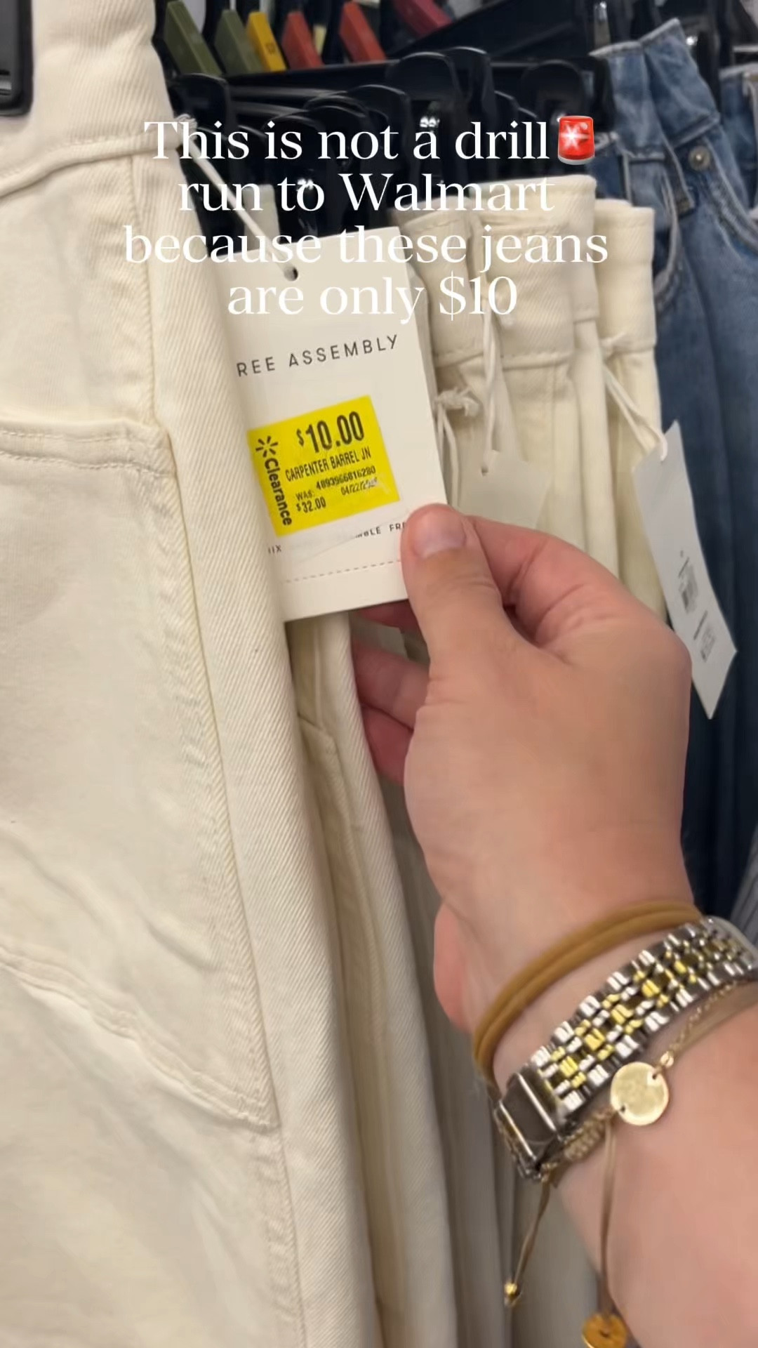 The best white jeans for under $10?! Yes please!! Run to Walmart!! 

#LTKmomlife #LTKootd #LTKSaleAlert