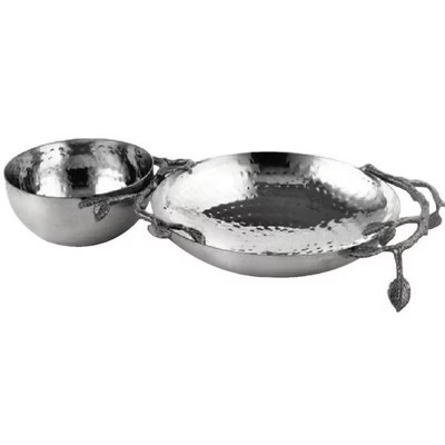 Jiallo  Sparkle Silver leaf chip and dip | Target