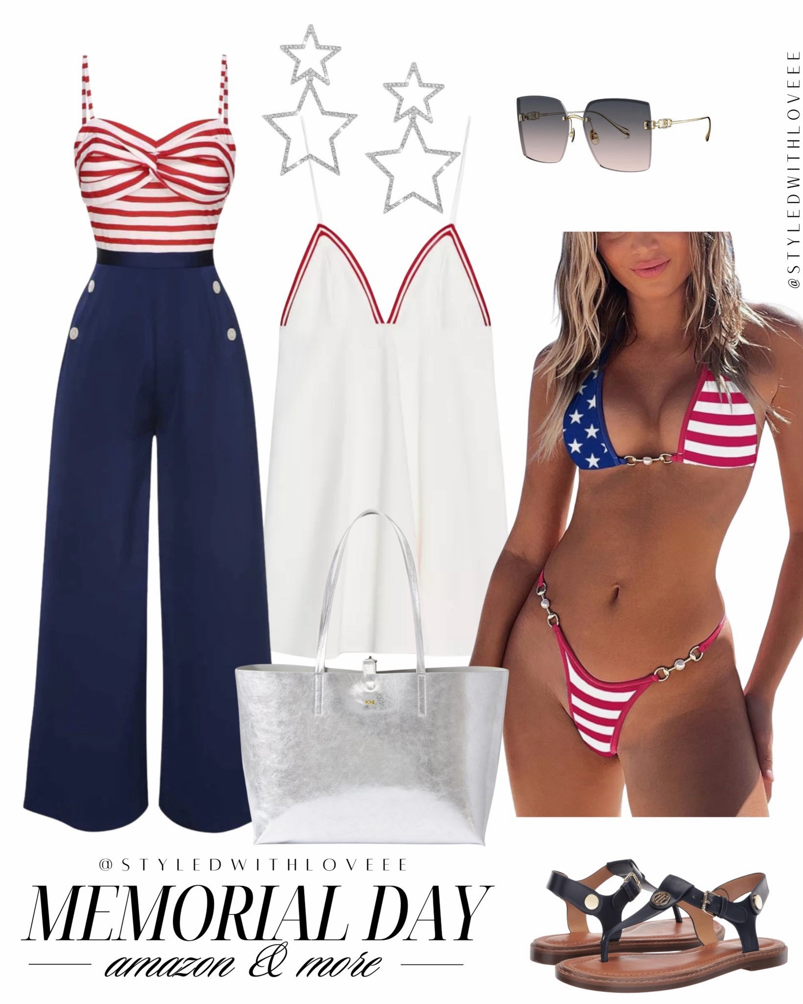 Red, white, and beach ready.
Whether you’re heading to the pool, backyard BBQ, or keeping it cute on vacation — here’s your Memorial Day inspo. Love the Top and comes in different sizes!

 

 #LTKootd #LTKSeasonal #LTKSwim